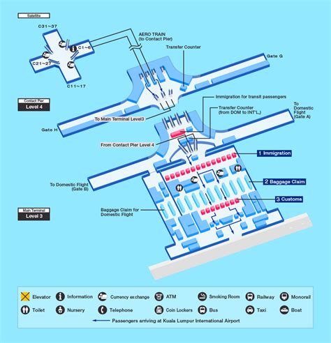 kuala lumpur international airport map.